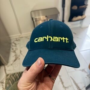 Carhartt Teal Mesh Cap